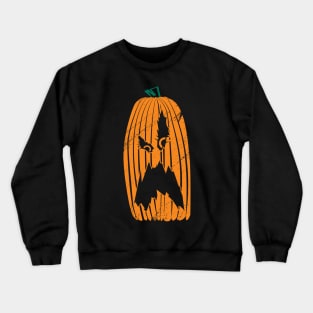 Horror Punk Pumpkin Crewneck Sweatshirt